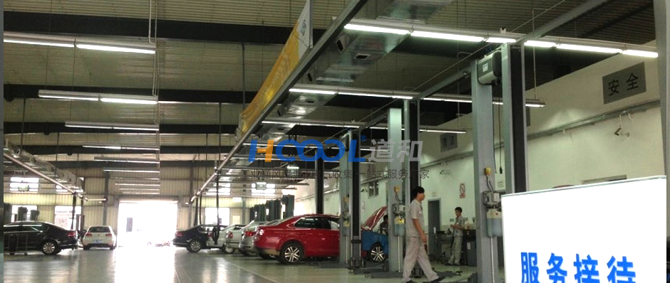 杭州奧達(dá)通汽車-維修車間降溫案例 成功案例 第3張